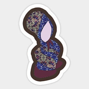 Fur Lady 11 Sticker